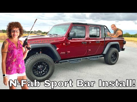 Jeep Gladiator NFab Sport Bar Install