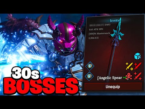 I Crafted an INSANE ANGELIC Spear (30s BOSSES) In The FORGE!