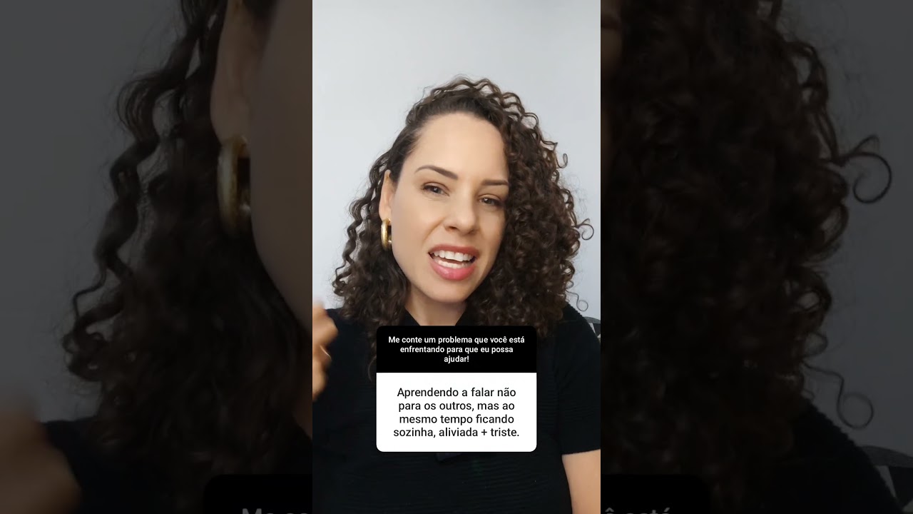 Aprendi a falar não para os outros, mas me sinto sozinho | Jhanda Siqueira #shorts