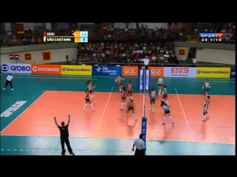 SESI-SP x São Caetano - Superliga Feminina 2013/2014