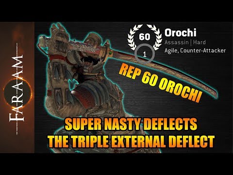⚔️The TRIPLE EXTERNAL Deflect⚔️ - REP 60 Orochi - Do bold Deflects ... even when it's bad for you