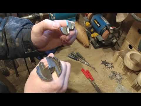 How to sharpen forstner bits