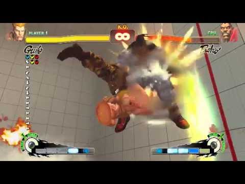 USF4 / Super Street Fighter 4 AE 2012: Guile Kara Techniques