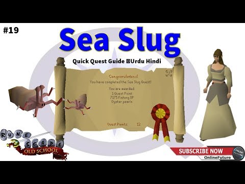 OSRS│How To Complete Sea Slug Quest 2020 │Quick Quest Guide │Urdu Hindi