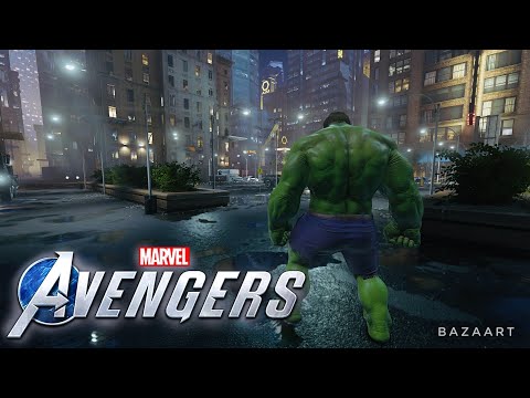 CLASSIC Hulk Combat Gameplay - Marvel's Avengers Game @PlayAvengers