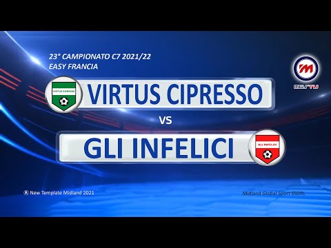 23° Campionato C7 2021/22 - Easy Francia - Virtus Cipresso vs Gli Infelici