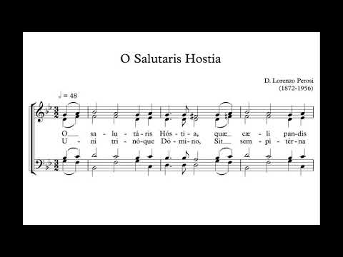 Perosi, Lorenzo (1872 - 1956) O Salutaris Hostia