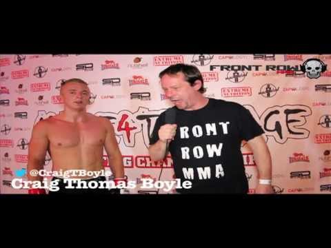 Craig Thomas Boyle Post Fight Interview at Made 4 the Cage 10