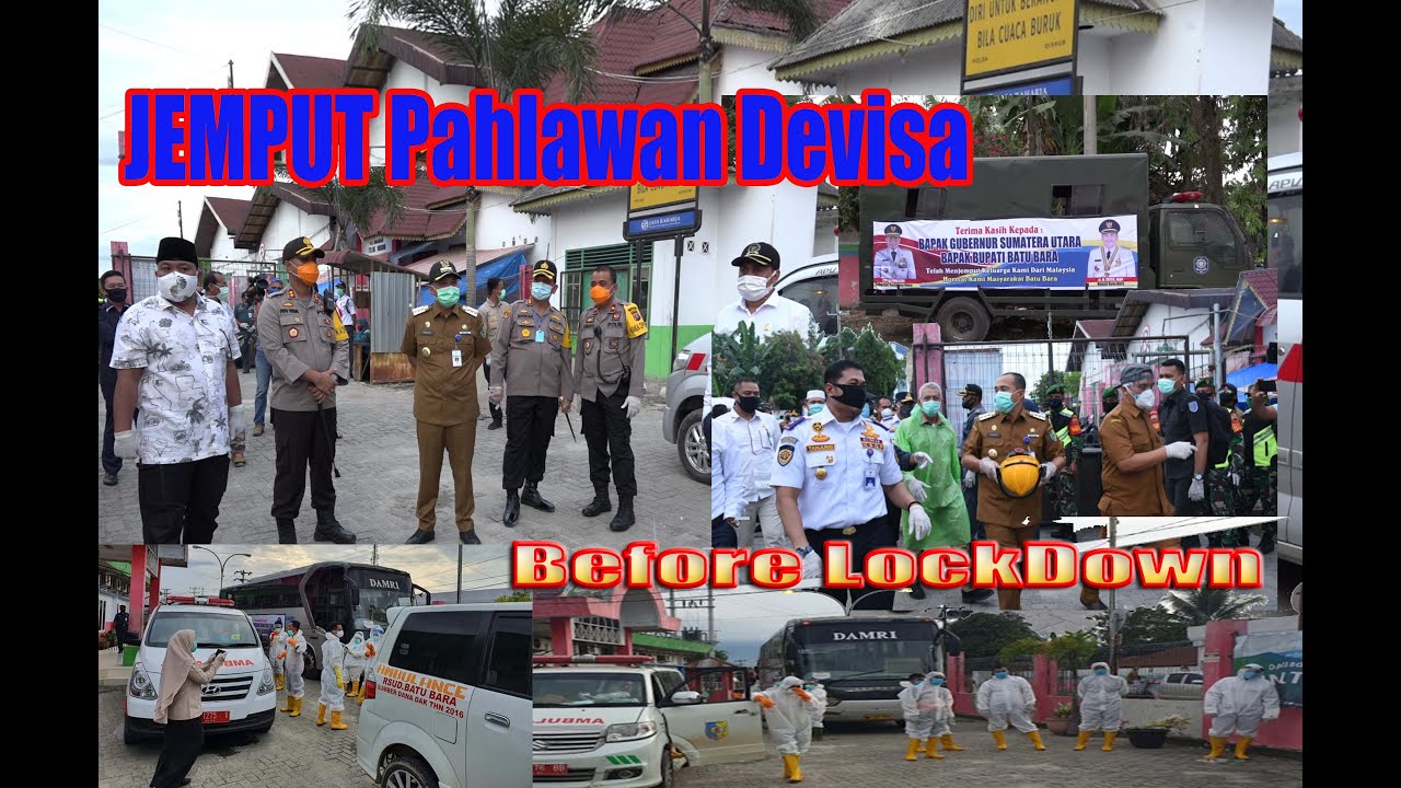 Penjemputan Warga Batu Bara yang Mendapat Pengampunan Malaysia