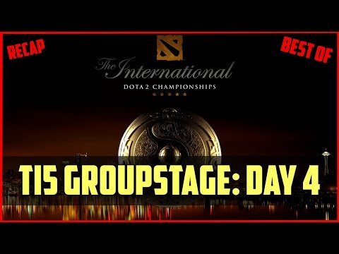 TI5 Day 5: Recap/Best of Groupstage Day 4 | DOTA 2 highlights