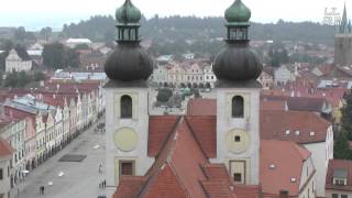 preview picture of video 'Telč - A Unique Town Square in Southern Moravia'