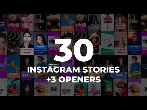 30 Instagram Stories Pack Final Cut Pro Templates