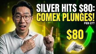 Silver Hits $80: COMEX Registered Silver Plunging Toward ZERO? – Will It Hit Empty by Feb 27?