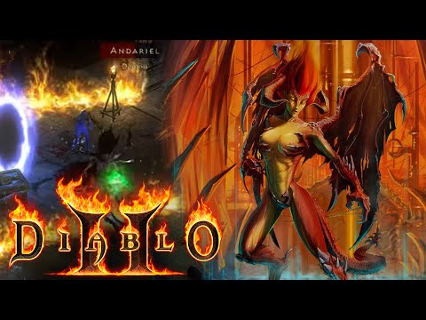 HELL ANDARIEL QUEST and RUNS - Diablo 2 Resurrected