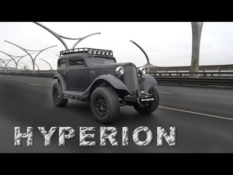 Представляем автомобиль "HYPERION", созданный по мотивам легендарной Эмки, ГАЗ - М1