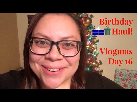 Birthday Haul! {Vlogmas Day 16}