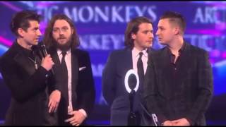 BRIT Awards 2014: Arctic Monkey's Acceptance Speech