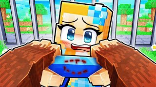 Eating Visitors ALIVE as a Monkey in Minecraft!