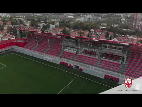 Stadion FK Voždovac iz vazduha - 2019