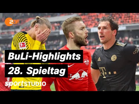 Alle Spiele, alle Tore | Bundesliga, 28. Spieltag 2021/22 | sportstudio