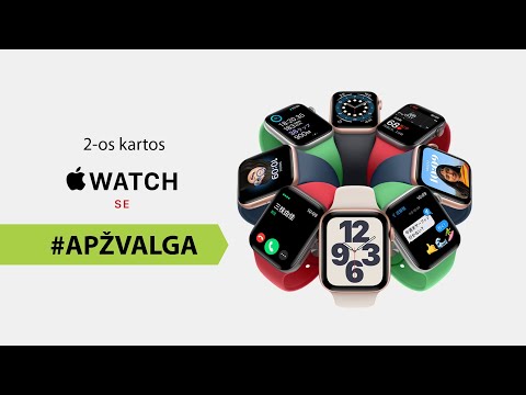 Išmanusis laikrodis Apple Watch SE (2nd Gen) GPS + Cellular, 40 mm, "Starlight" spalvos aliuminio korpusas su "Starlight" spalvos sportiniu dirželiu