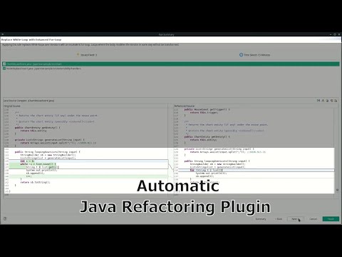 Jsparrow Refactoring Java For Loops And While Loops Code Examples