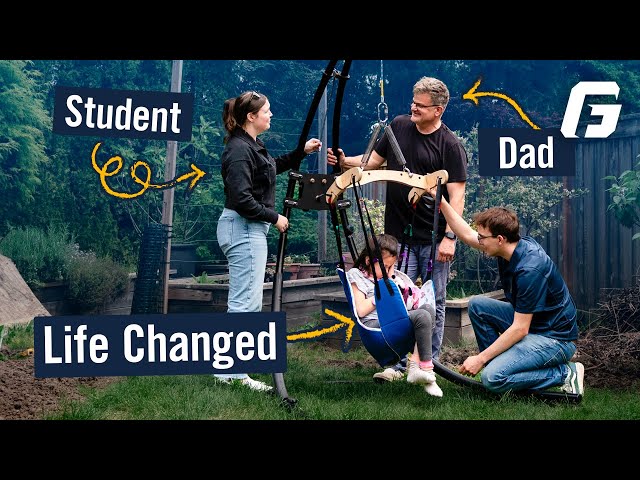 Watch video: How a Student Engineering Project Can Change Lives: Bouncinator 3000