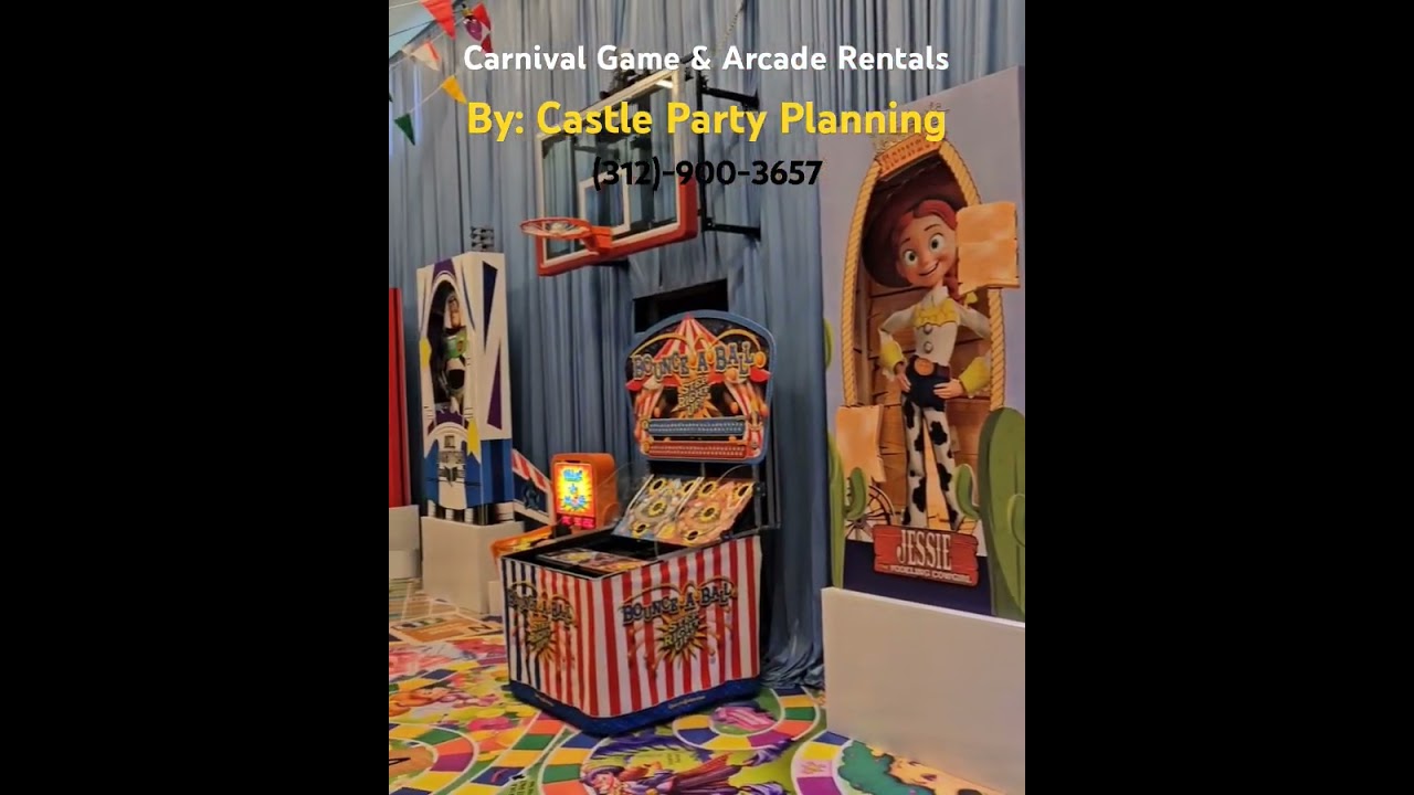 Chicago Carnival Game & Arcade Event Rentals by Castle Party Planning