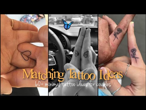 60+ Matching Tattoo Ideas for couples | Best Minimal Tattoo Designs