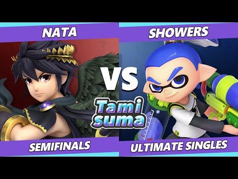 TAMISUMA 218 Semifinals - Nata (Pit, Dark Pit) Vs. Showers (Inkling) SSBU Smash Ultimate