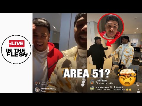 PRETTYBOYFREDO REVEALS HIS LONG LOST BROTHER! AREA 51 CLONE?| LITF
