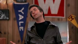 Fonzie Doing the Double Thumbs Up While Saying "AYYYYYY!"