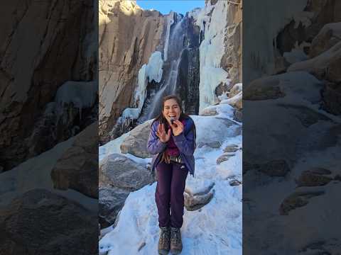 Alguna vez viste una cascada congelada? se llama Pajchela y esta en Cusi Cusi jujuy! hay video largo