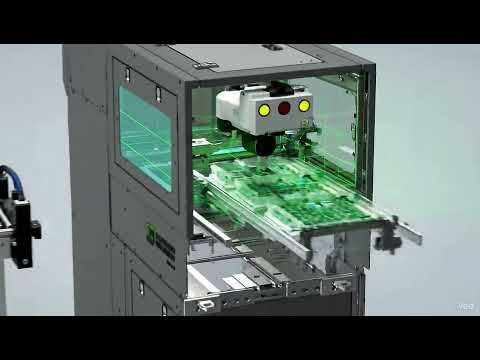 Vibration tube feeder video