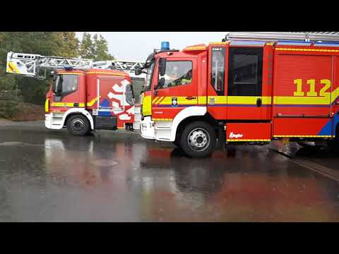 Löschzug Sadiff auf Einsatzfahrt