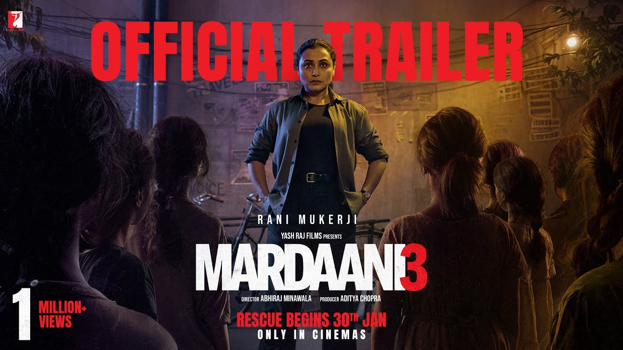 Mardaani 3 | Official Trailer | Rani Mukerji | Abhiraj Minawala | Releasing 30 Jan 2026