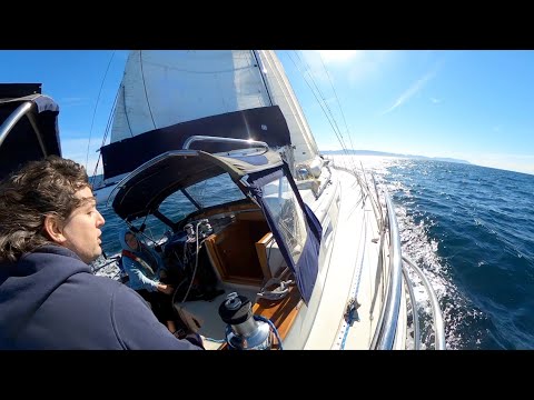 Sailing to Avalon, Catalina Island (Feb 2022)