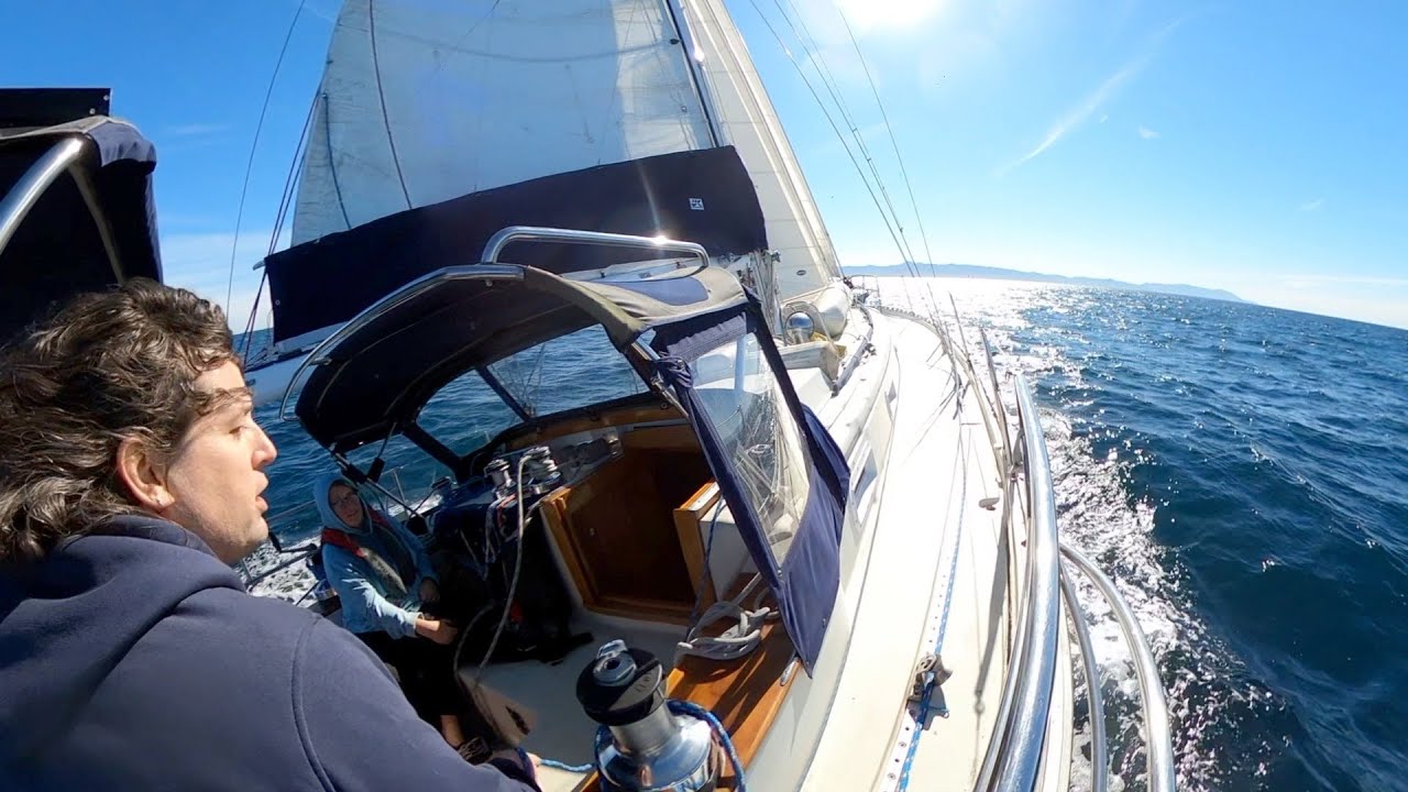 Sailing to Avalon, Catalina Island (Feb 2022)