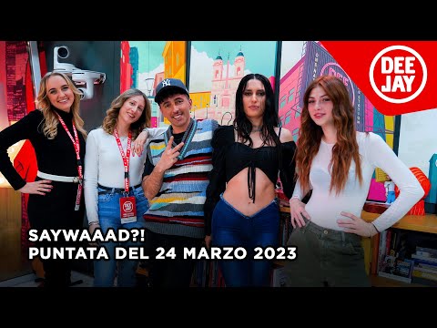 LA NIÑA e Nicky Passarella ospiti a #SayWaaad – Puntata del 24 marzo 2023