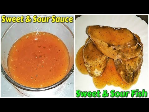 5-Minute Sweet & Sour Sauce Recipe/Sweet & Sour Fish Recipe