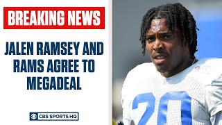 JALEN RAMSEY & RAMS AGREE TO HUGE DEAL | CBS Sports HQ