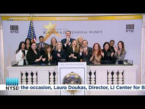 LI Center for Business and Professional Women Rings The Opening Bell®