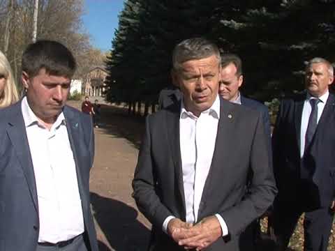 В Курске Виктор Карамышев раскритиковал 3 городских парка