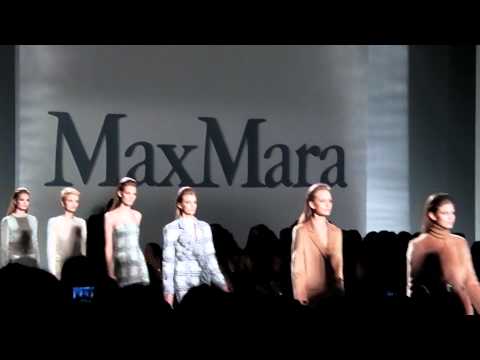 Milan Fashion Week Woman: Max Mara F/W 2011- 2012