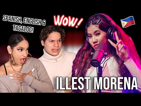 Spanish is WAY too EASY for Filipinos😭 | Latinos react to Filipina rapping in SPANISH