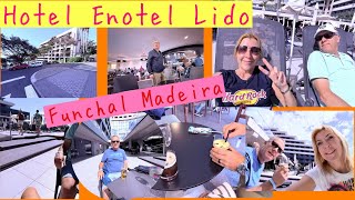 Quick tour of the hotel hotel lido in Funchal Madeira - our last day
