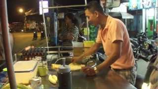 preview picture of video 'Best banana pancakes in Rawai, Phuket, Thailand'