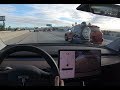 Does Tesla Autopilot Detect Lane Splitting Motorcycles?   Use Headphones (Binaural Audio)