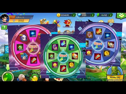 PANEN DIAMOND DAN ITEM DARI TICKET SPINNER! Dragonball Saiyans United