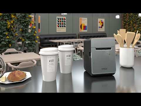 Introducing Epson TM-L100 label printer for click & collect, takeaways and deliveries.